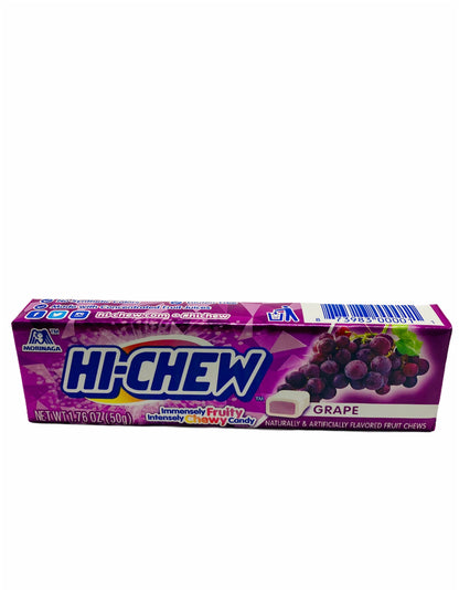 Hi-Chew Sensationally Chewy Japanese Fruit Candy, Grape, 1.76 Ounce