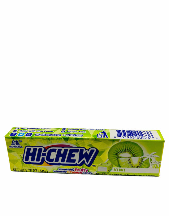 Hi-Chew Sensationally Chewy Japanese Fruit Candy, Kiwi, 1.76 Ounce