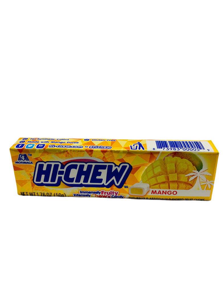 Hi-Chew Sensationally Chewy Japanese Fruit Candy, Mango, 1.76 Ounce