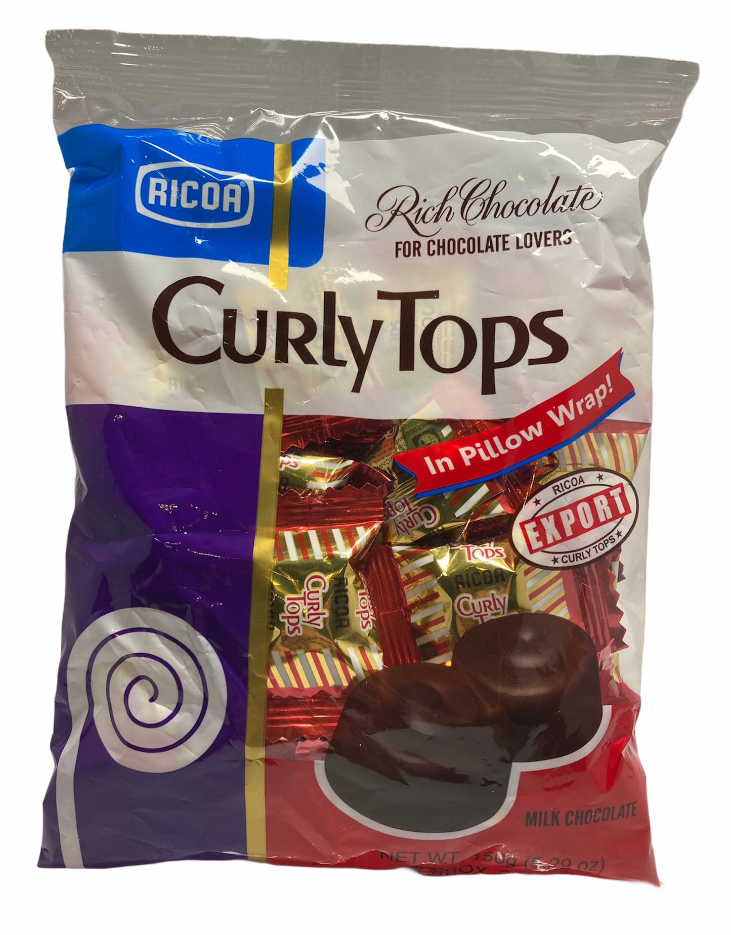Ricoa Curly Tops Rich Chocolate