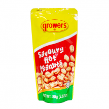 Growers Peanut Savoury Hot 80g