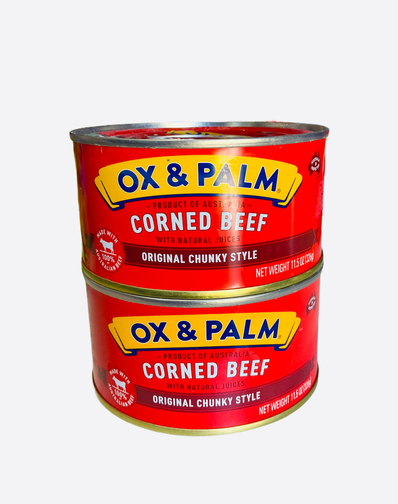 OX & PALM Corned Beef 11.5oz (2 Packs)