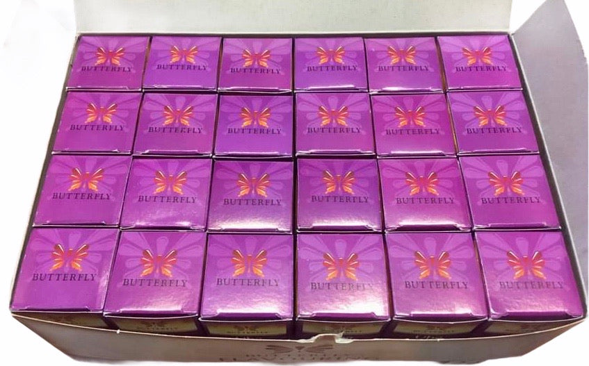 Butterfly Ube Flavoring 24 pcs Set Exp Sept 2023