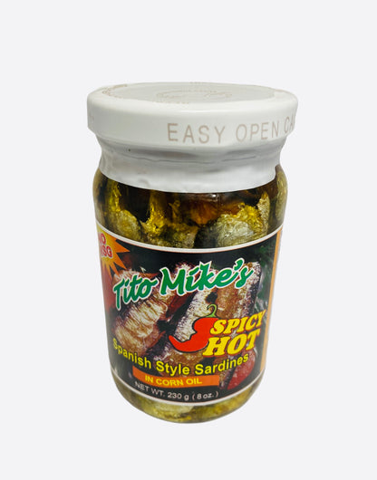 Tito Mikes Spanish Style Sardines Spicy 230g