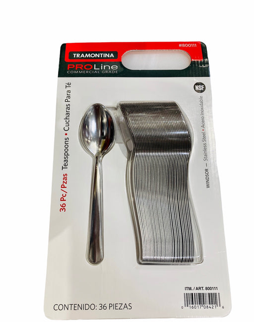 Tramonita Stainless Steel Teaspoons 36pcs