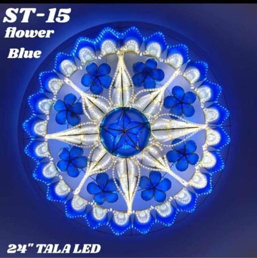 Christmas Parol / Lantern ST15 LED lights (24 inches) 110V
