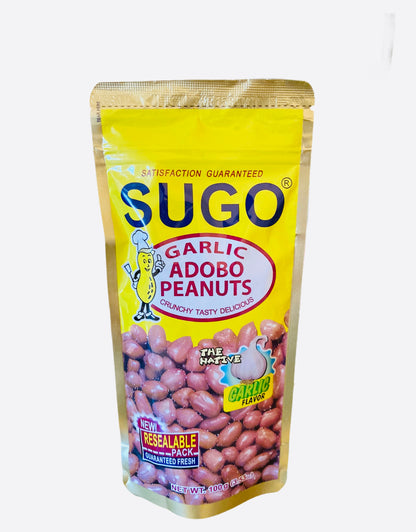 SUGO Greaseless Garlic Adobo Peanuts 100g