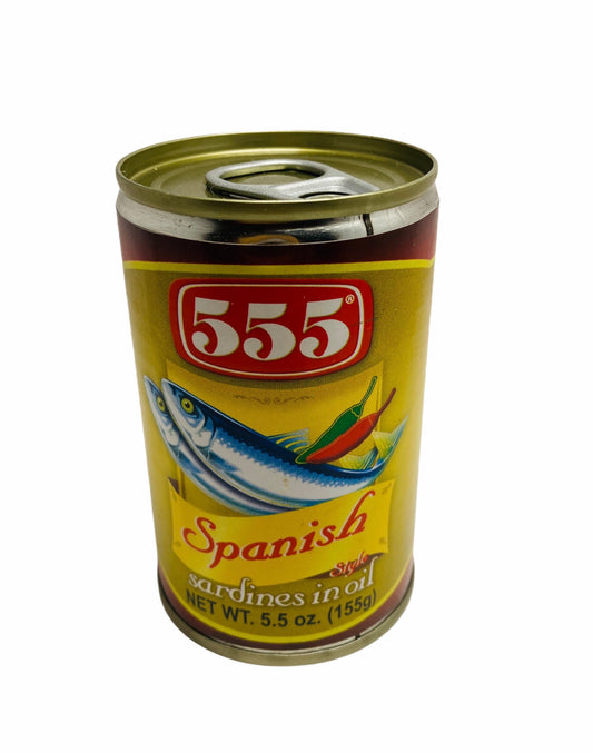 555 Spanish Sardines in Oil 5.5oz