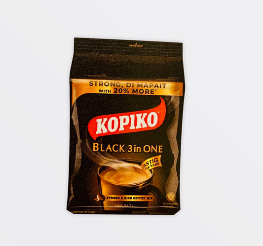 KOPIKO Black Coffee 3 in One (10 x 20g)