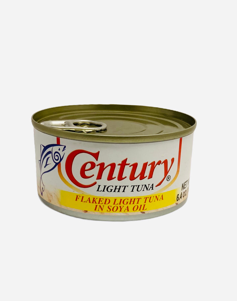 Century Light Tuna Flaked Light Tuna in Soya Oil 6.4oz