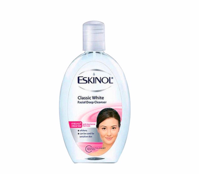 Eskinol Facial Deep Cleanser Classic White 225ml