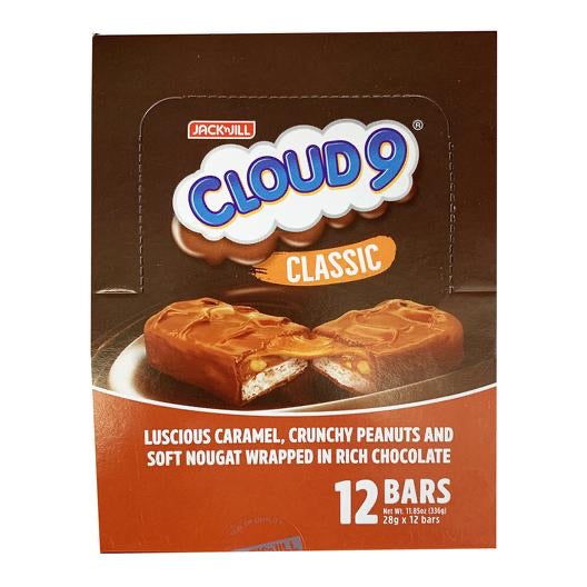 Cloud 9 (12 x 28g Chocolate Bars) 336g