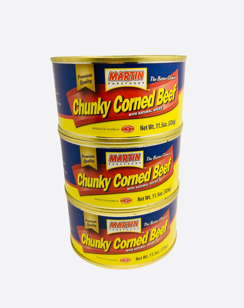 Martin Purefoods Chunky Corned Beef (3 Pack)