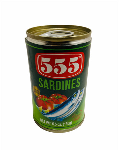 555 Sardines Regular 5.5oz