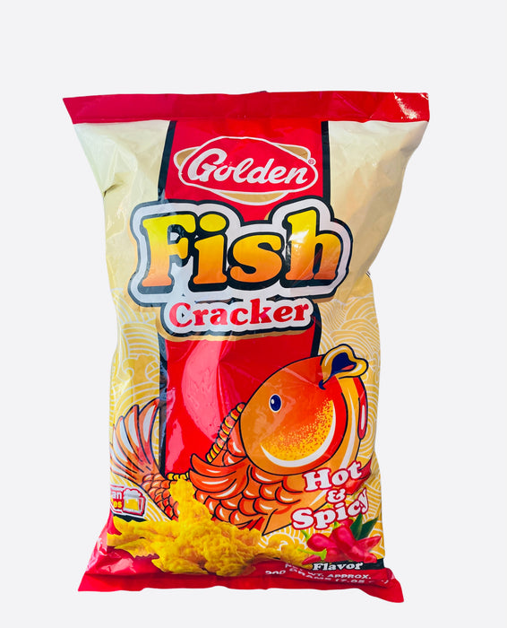 Golden Fish Cracker Hot & Spicy 200g