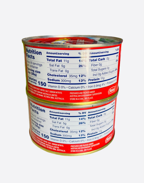 OX & PALM Corned Beef 11.5oz (2 Packs)
