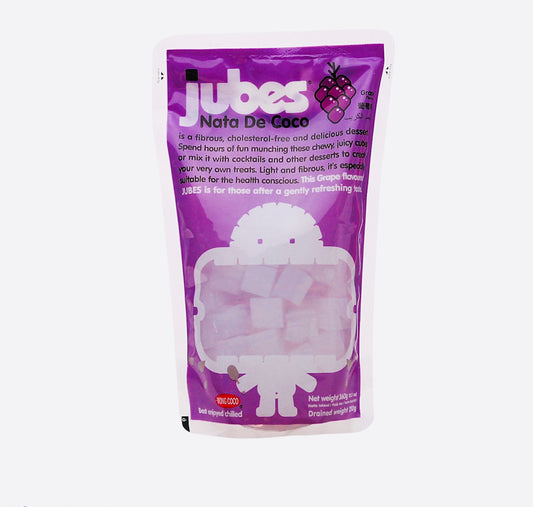 Jubes Nata De Coco Grapes 12.7oz
