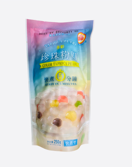 Tapioca Pearl Color Tapioca 250g