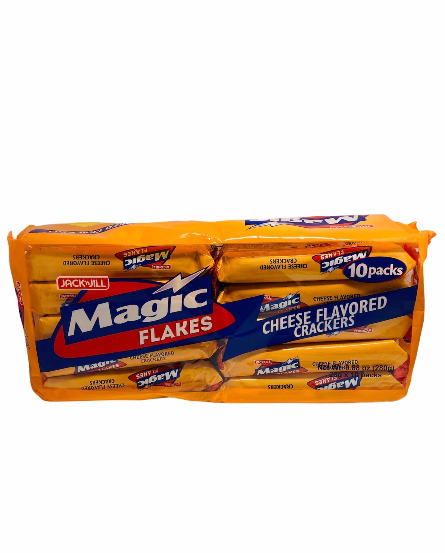 Magic Flakes Cheese Flavored Crakers 10x28g