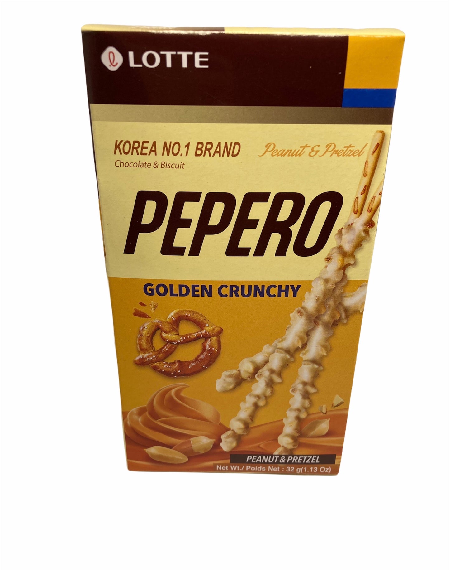 Lotte Pepero Golden Crunchy