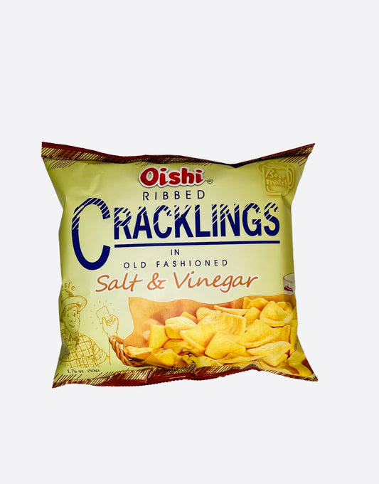 Oishi Cracklings Salt & Vinegar 50g