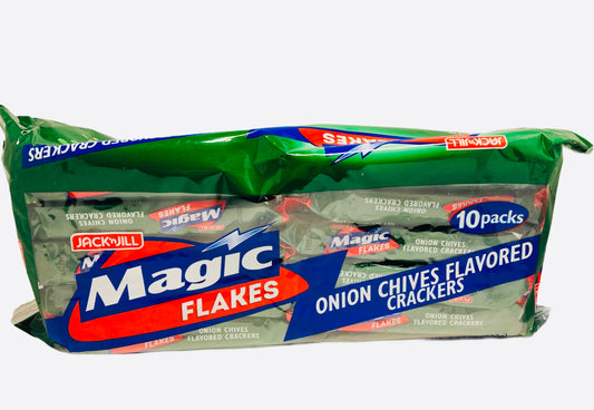 Magic Flakes Crackers Onion Chives 10x28g