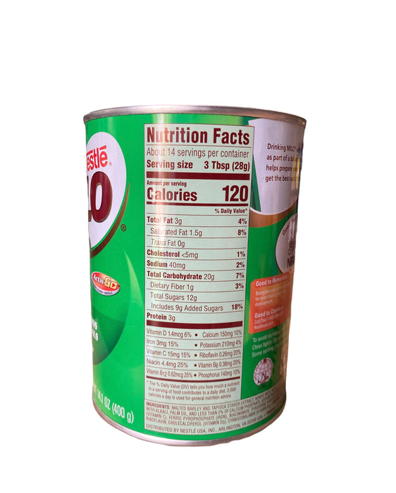 Nestle Milo Chocolate Drink Powder In Can 400g